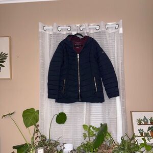 Laundry By Shelli Segal Navy Puffer Jacket